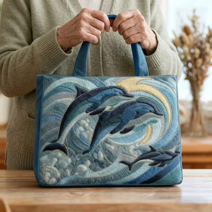 Håndlaget Veske – Havdelfin