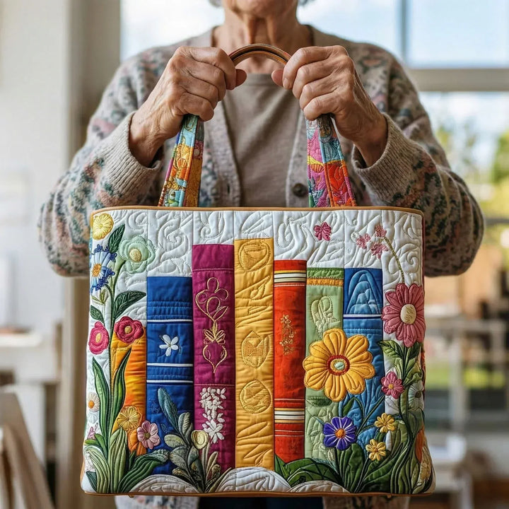 Håndlaget Veske – Blomsterbibliotek