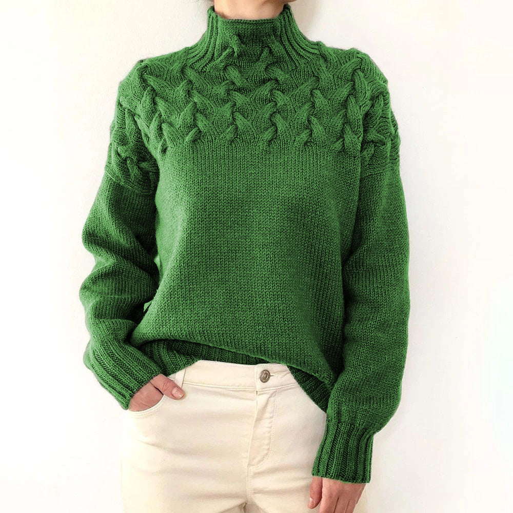 Elena | Pull Collo Alto Caldo