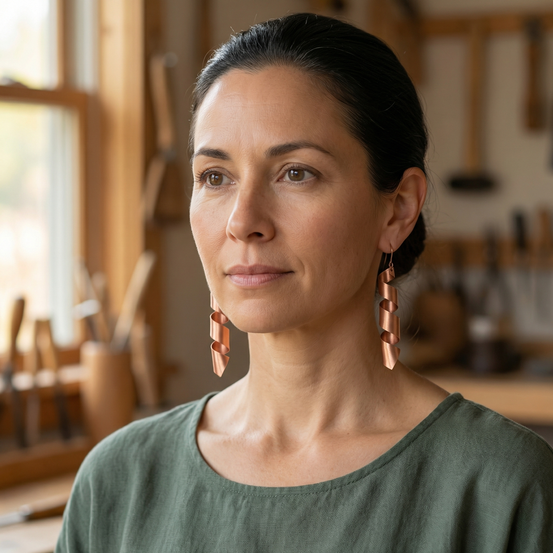 Astrid & Magnus Handverk Øredobber – Skumring