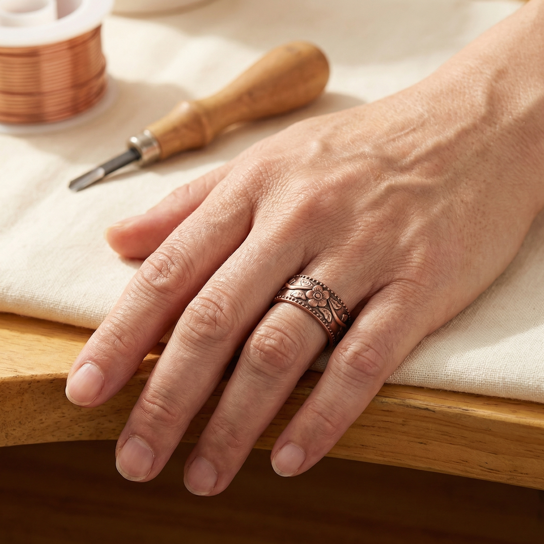 Astrid & Magnus Handverk Ring – Kronblad