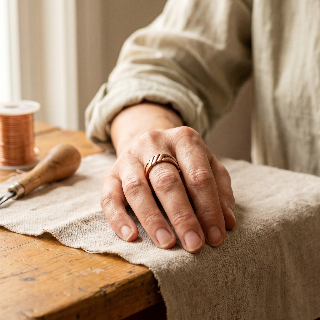 Astrid & Magnus Handverk Ring – Torv