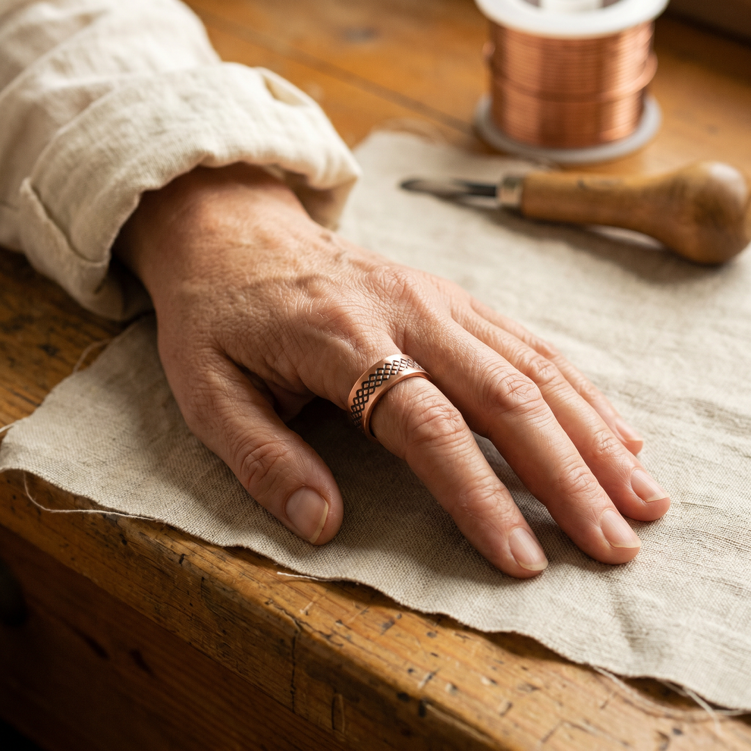 Astrid & Magnus Handverk Ring – Rutenett
