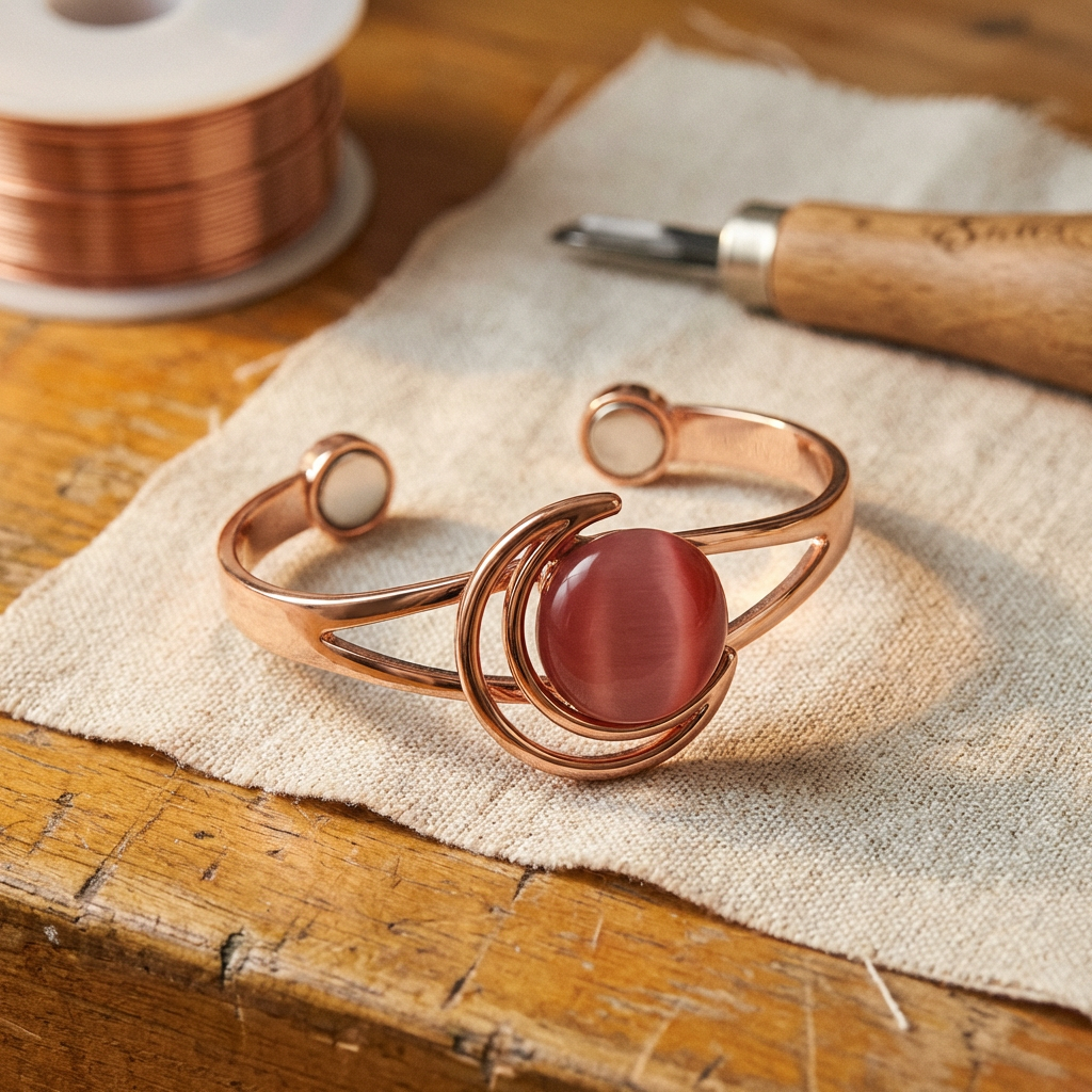 Astrid & Magnus Handverk Armbånd – Rosa Kule