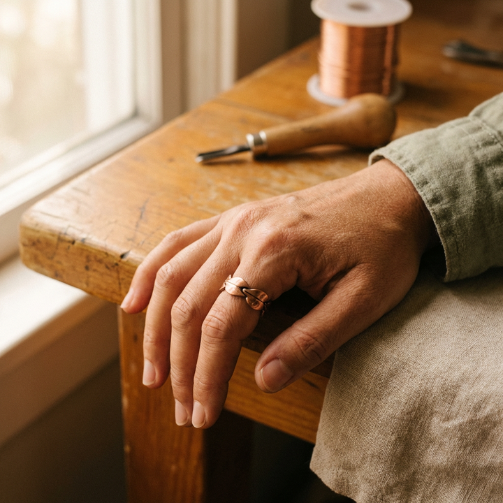 Astrid & Magnus Handverk Ring – Verksted