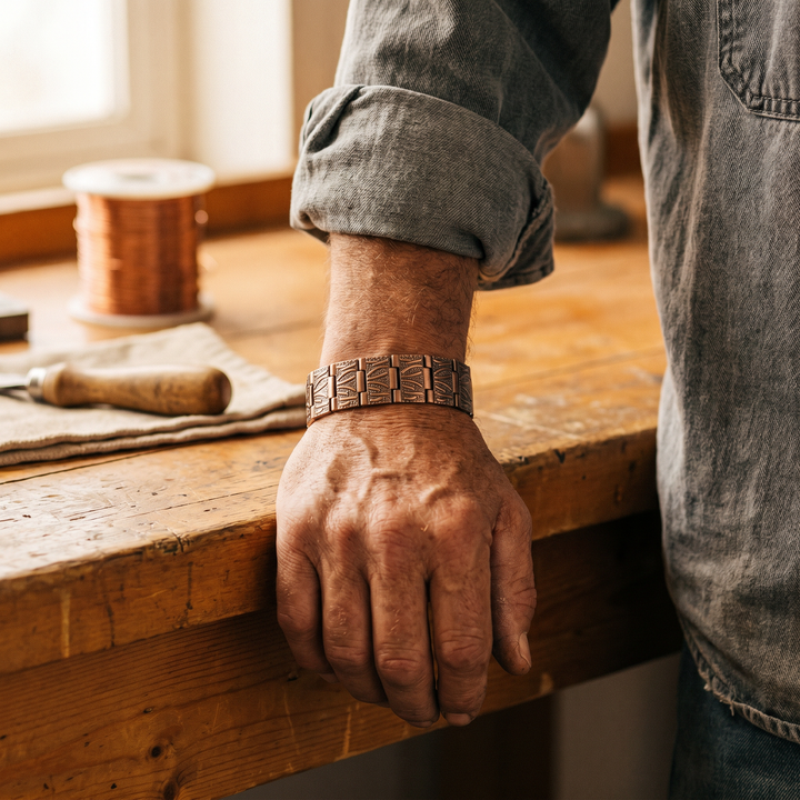 Astrid & Magnus Handverk Herre Armbånd – Grus