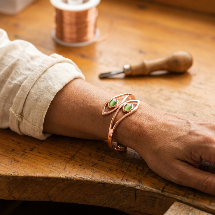 Astrid & Magnus Handverk Armbånd – Opal