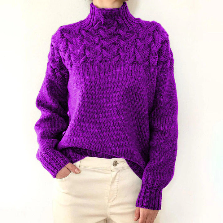 Elena | Pull Collo Alto Caldo