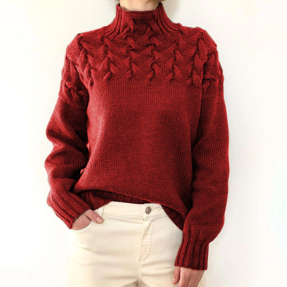 Elena | Pull Collo Alto Caldo