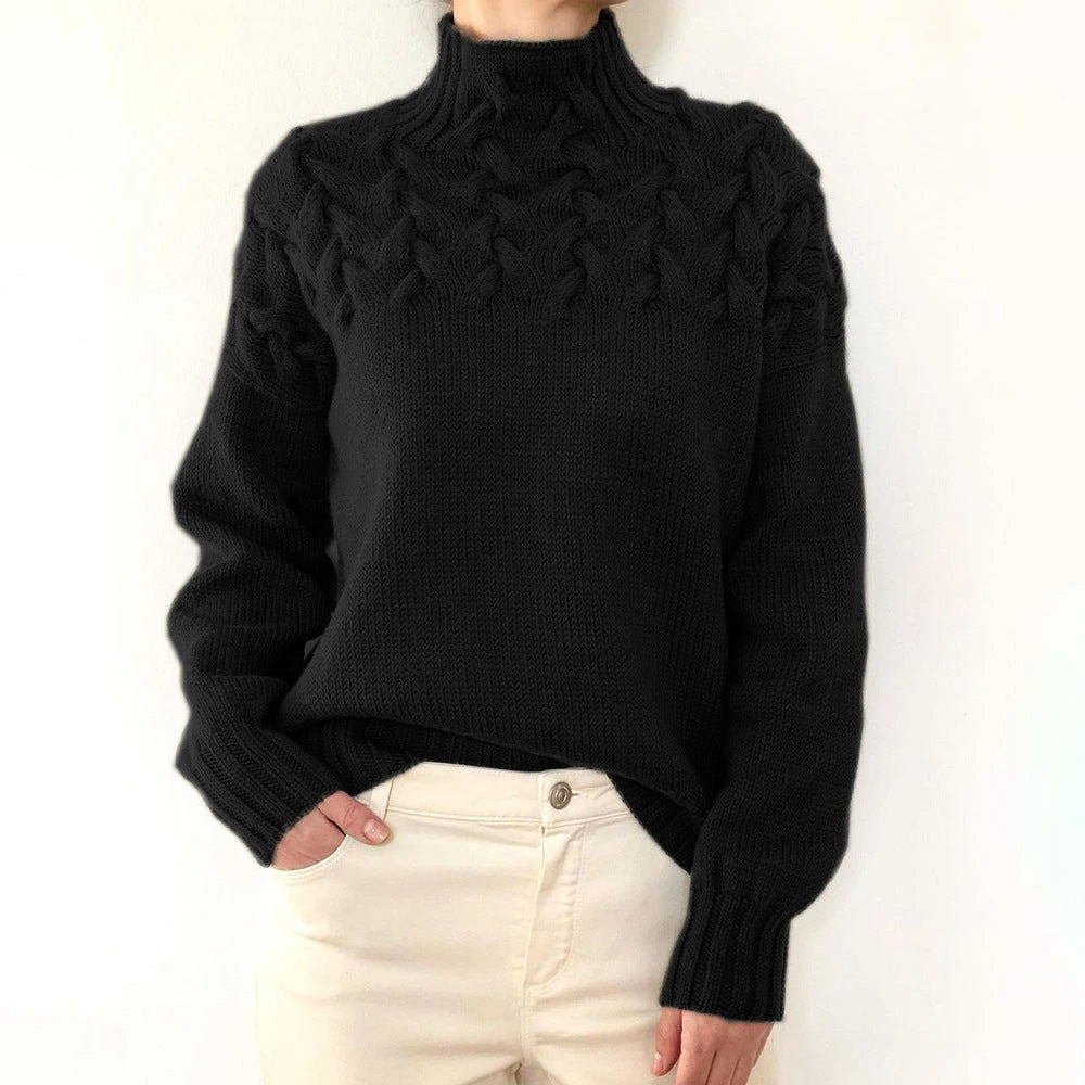 Elena | Pull Collo Alto Caldo